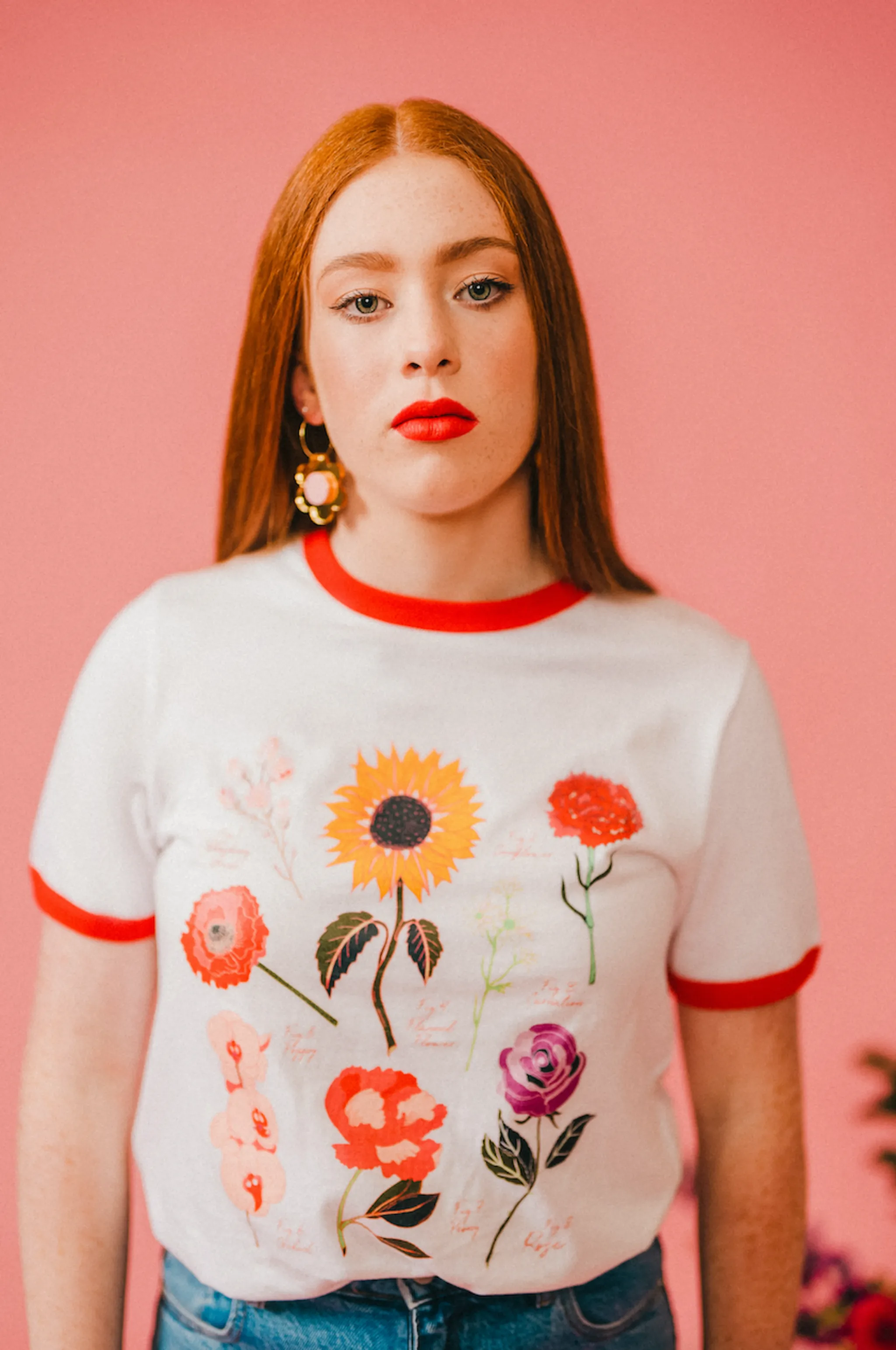 With Love Vintage Floral Tee