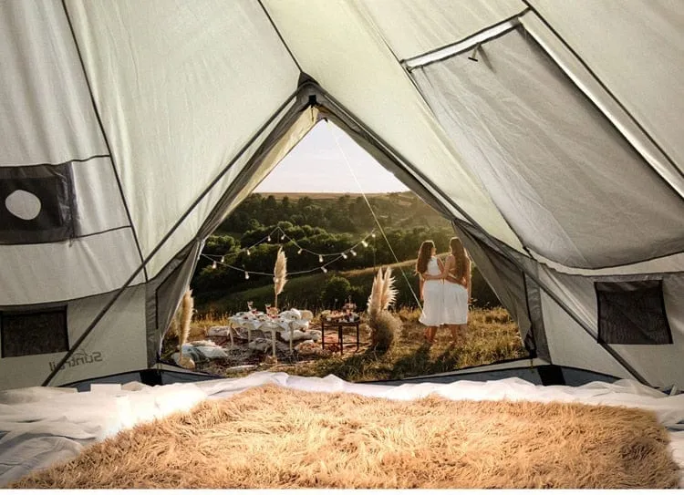 WonderLust Palace - Luxury Mongolian Yurt Family Tent
