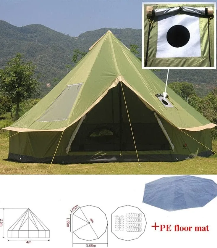 WonderLust Palace - Luxury Mongolian Yurt Family Tent