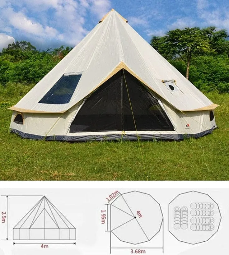WonderLust Palace - Luxury Mongolian Yurt Family Tent